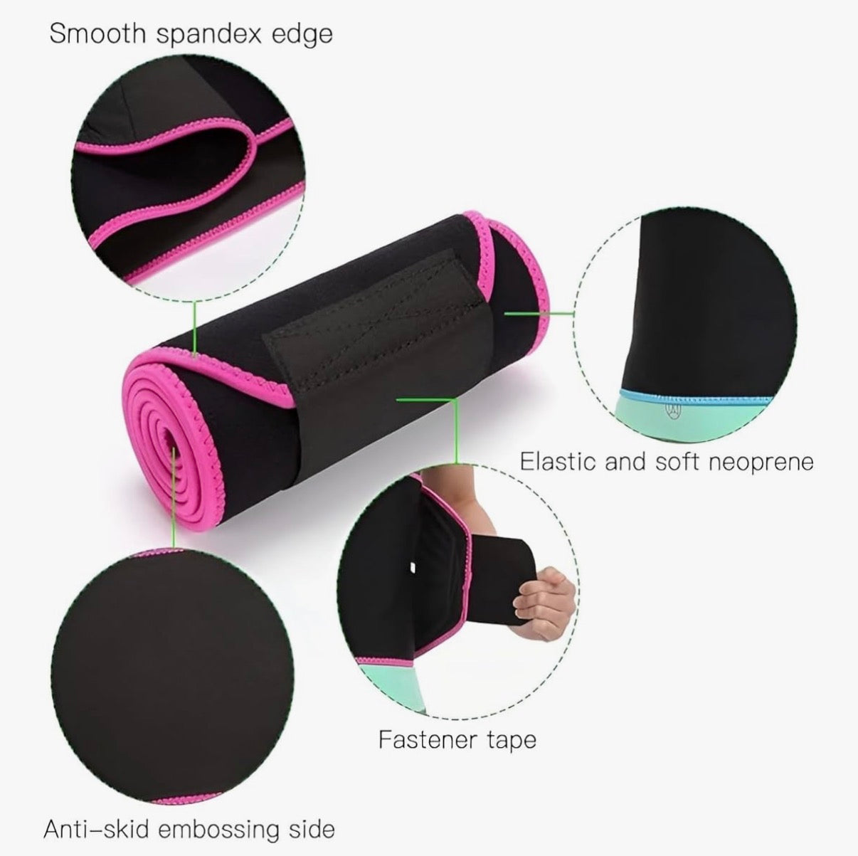 Adjustable Waist Trimmer Belt